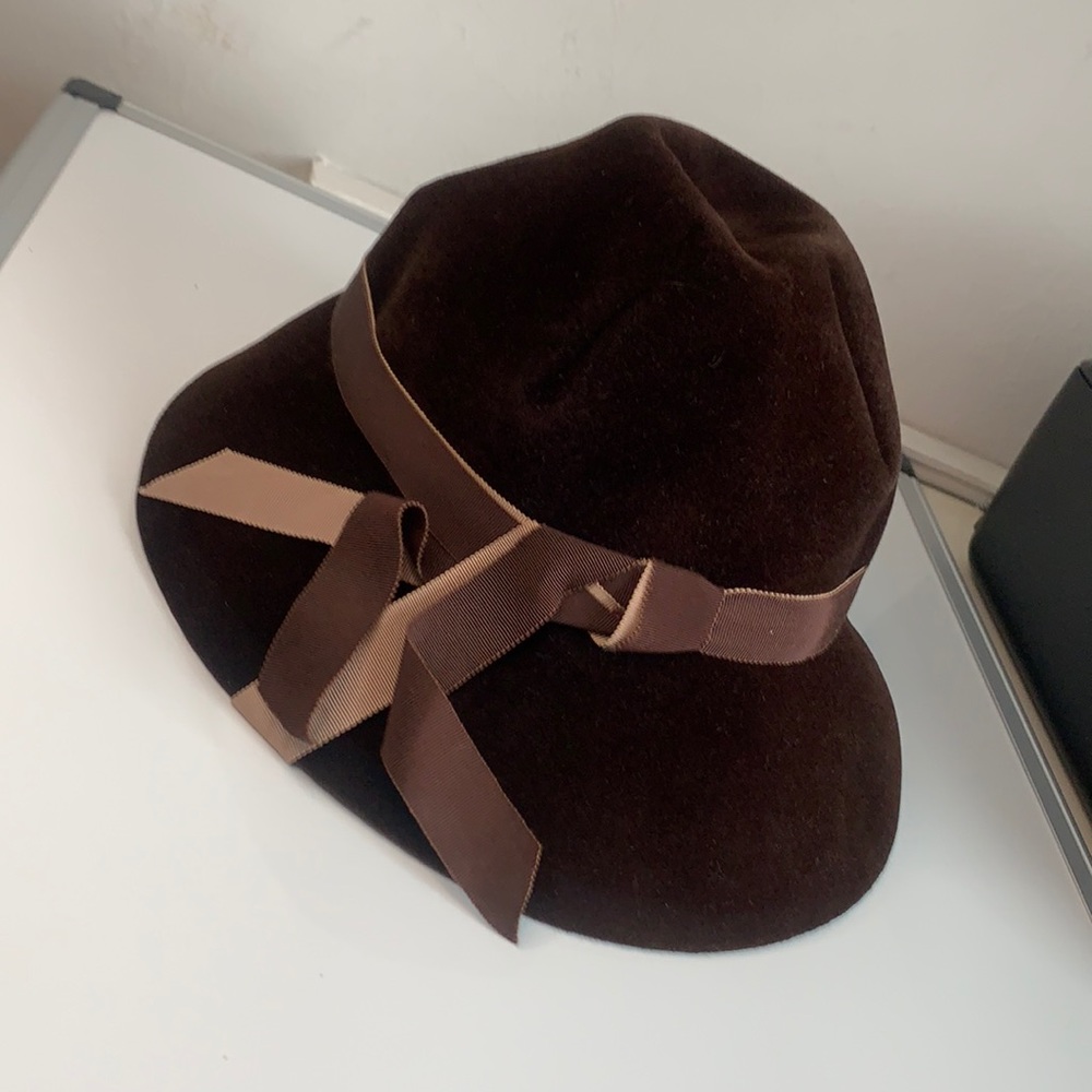Vintage March’e Women’s Hat Italian Made Body 22.5 Grannycore